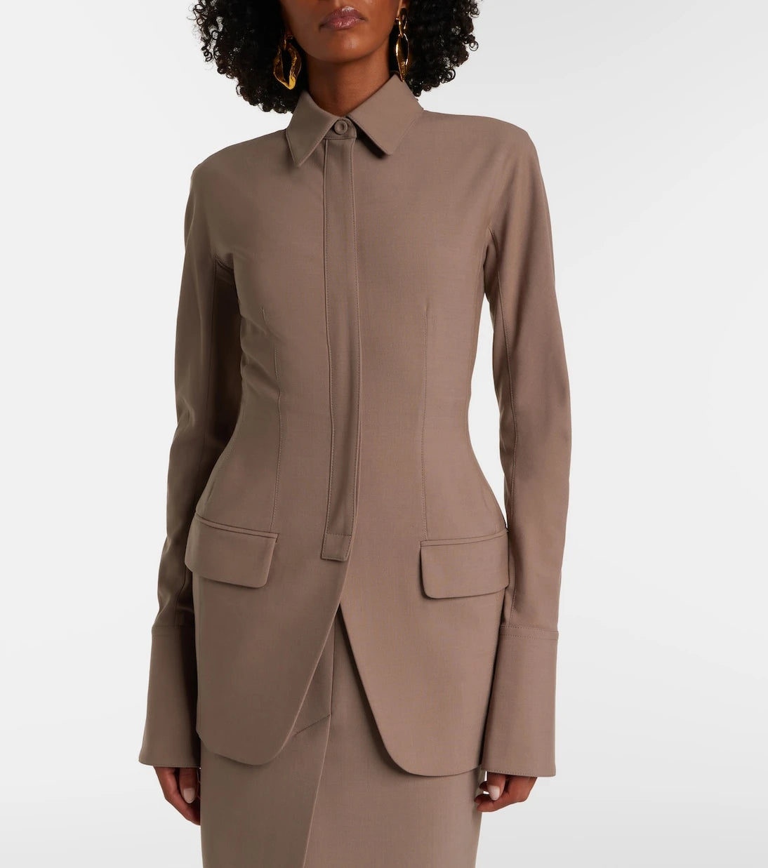 Mugler - Peplum jacket