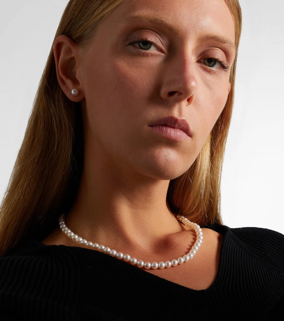 Mikimoto - 18kt gold necklace with pearls