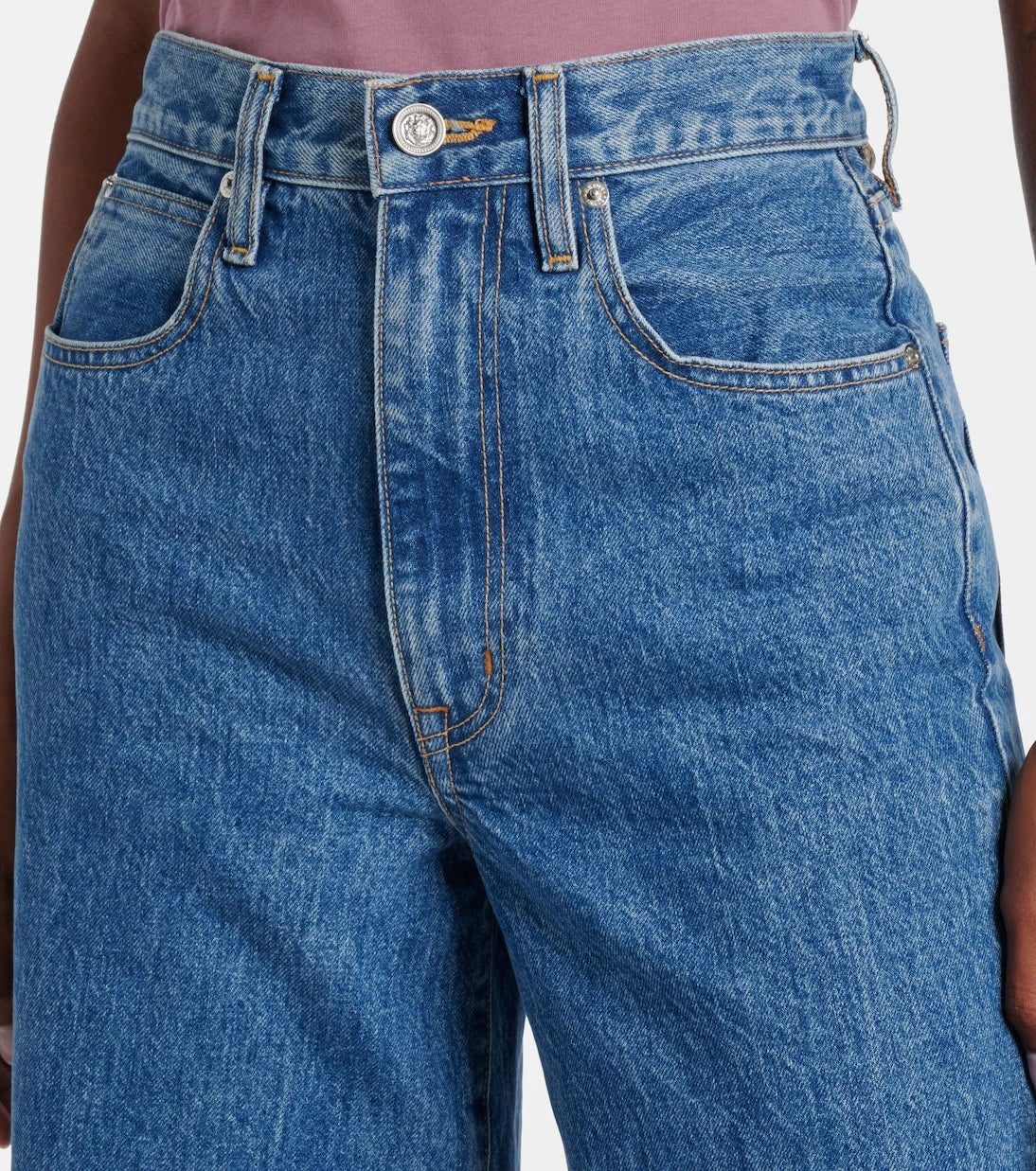 Slvrlake - Eva high-rise wide-leg jeans