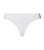 Hanro White Invisible Cotton Thong