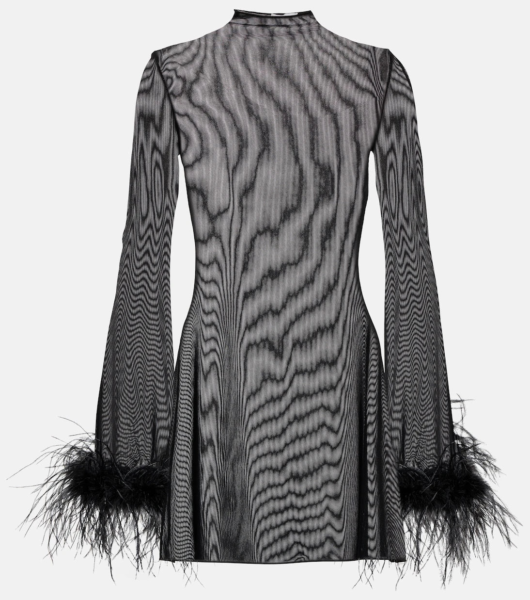 Oséree - Feather-trimmed minidress