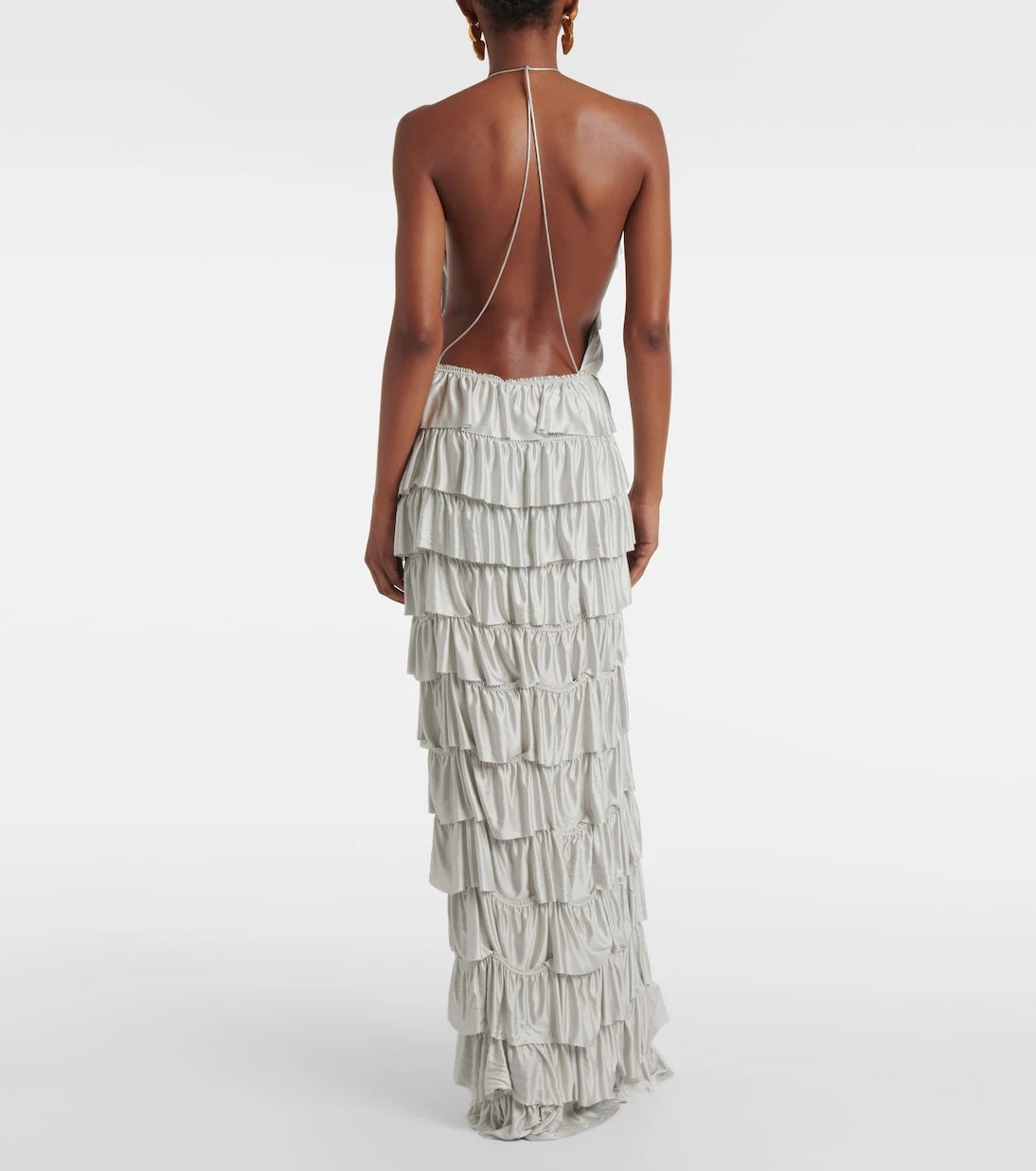 Tom Ford - Ruffled tiered gown