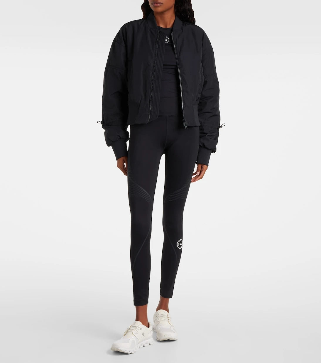 Adidas by Stella McCartney - True Nature cropped bomber jacket