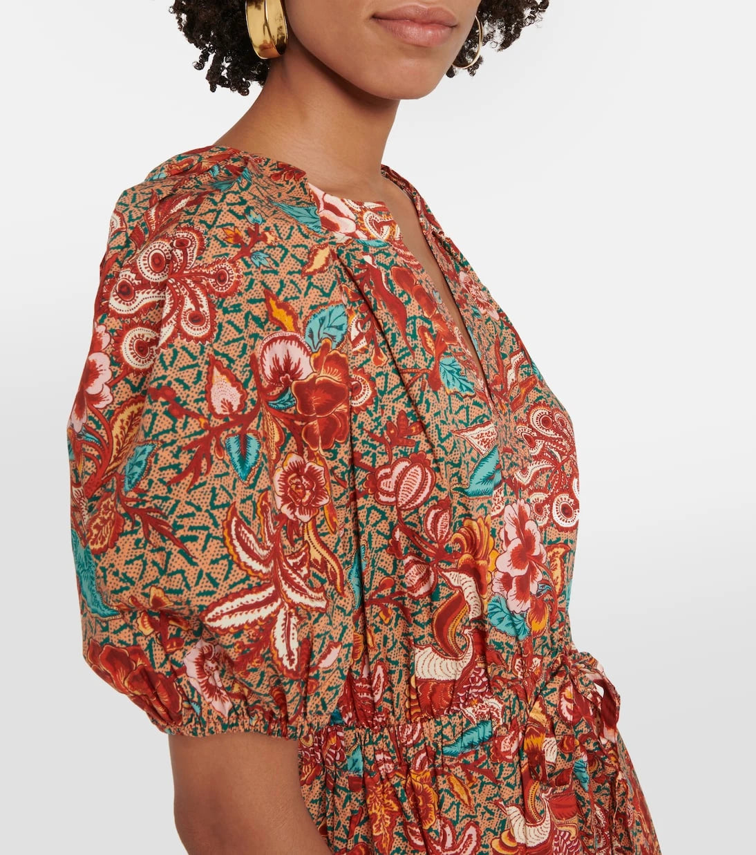 Ulla Johnson - Olina printed cotton midi dress