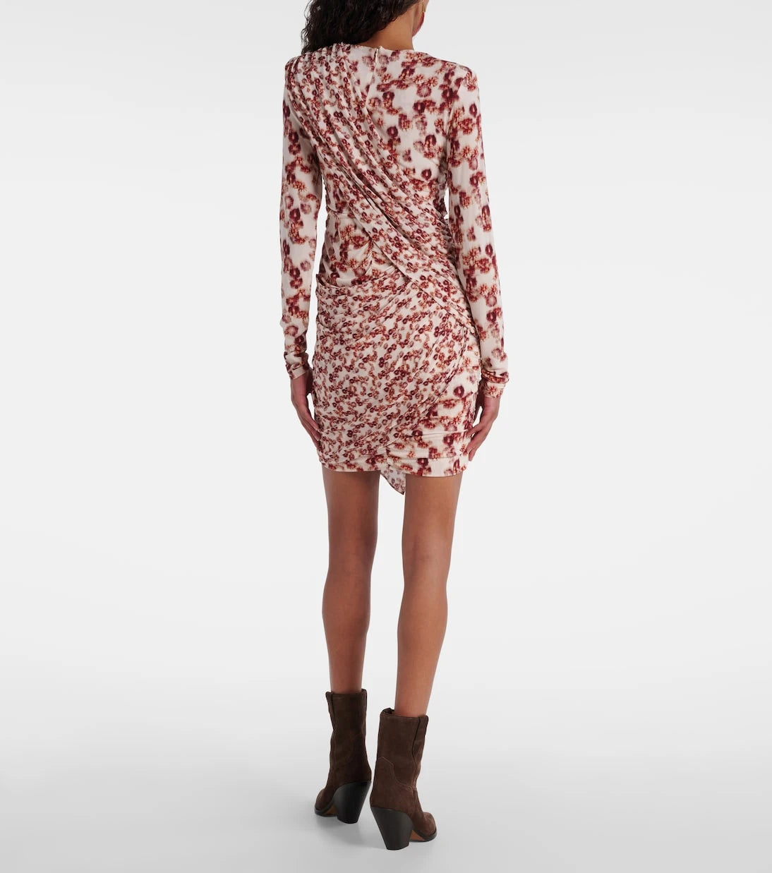 Isabel Marant - Georgia draped printed minidress