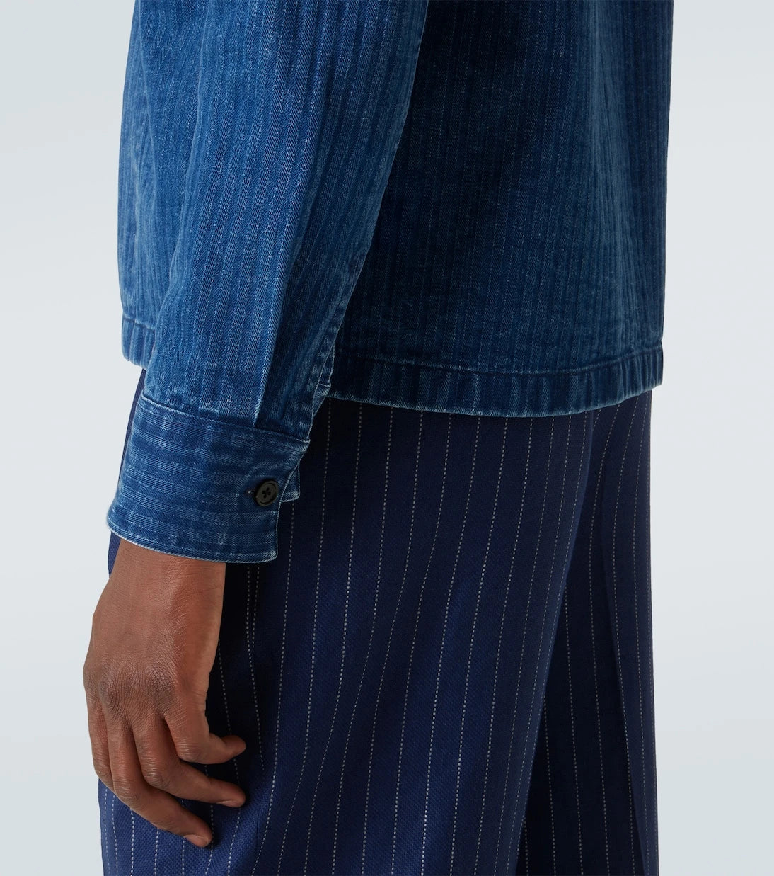 Tom Ford - Striped denim overshirt