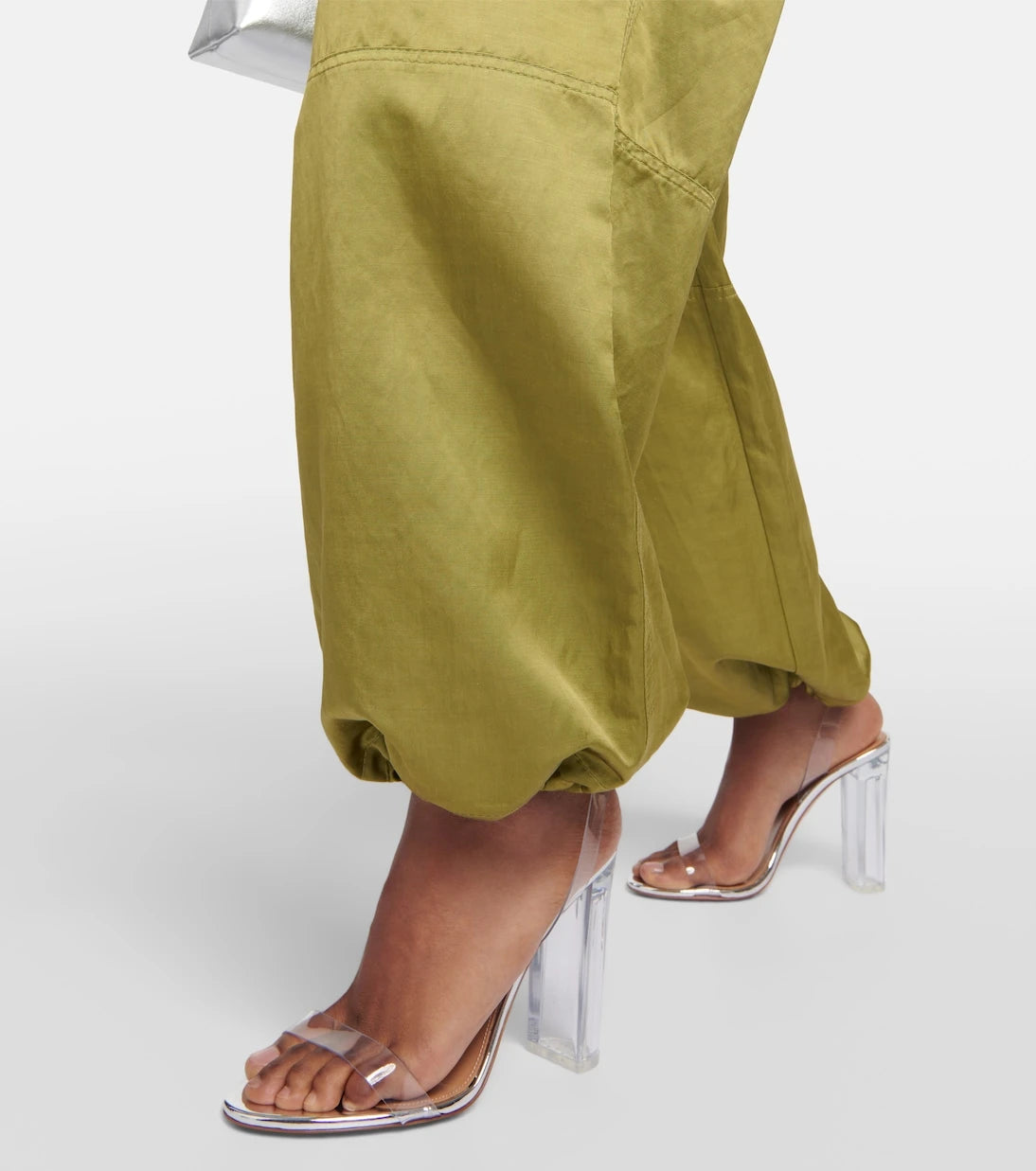 Aquazzura - So Nude 105 PVC slingback sandals
