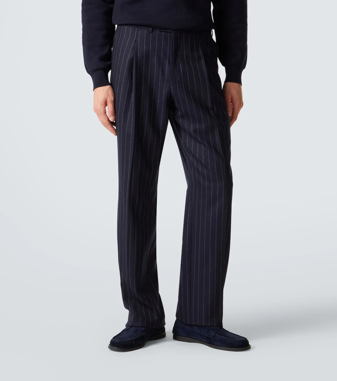 Saman Amel - Amo striped wool suit pants