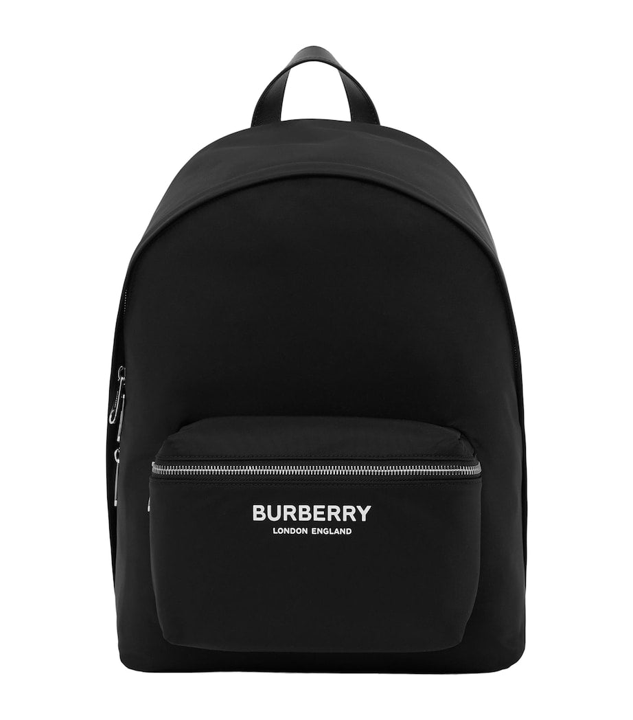 Nylon Logo Backpack