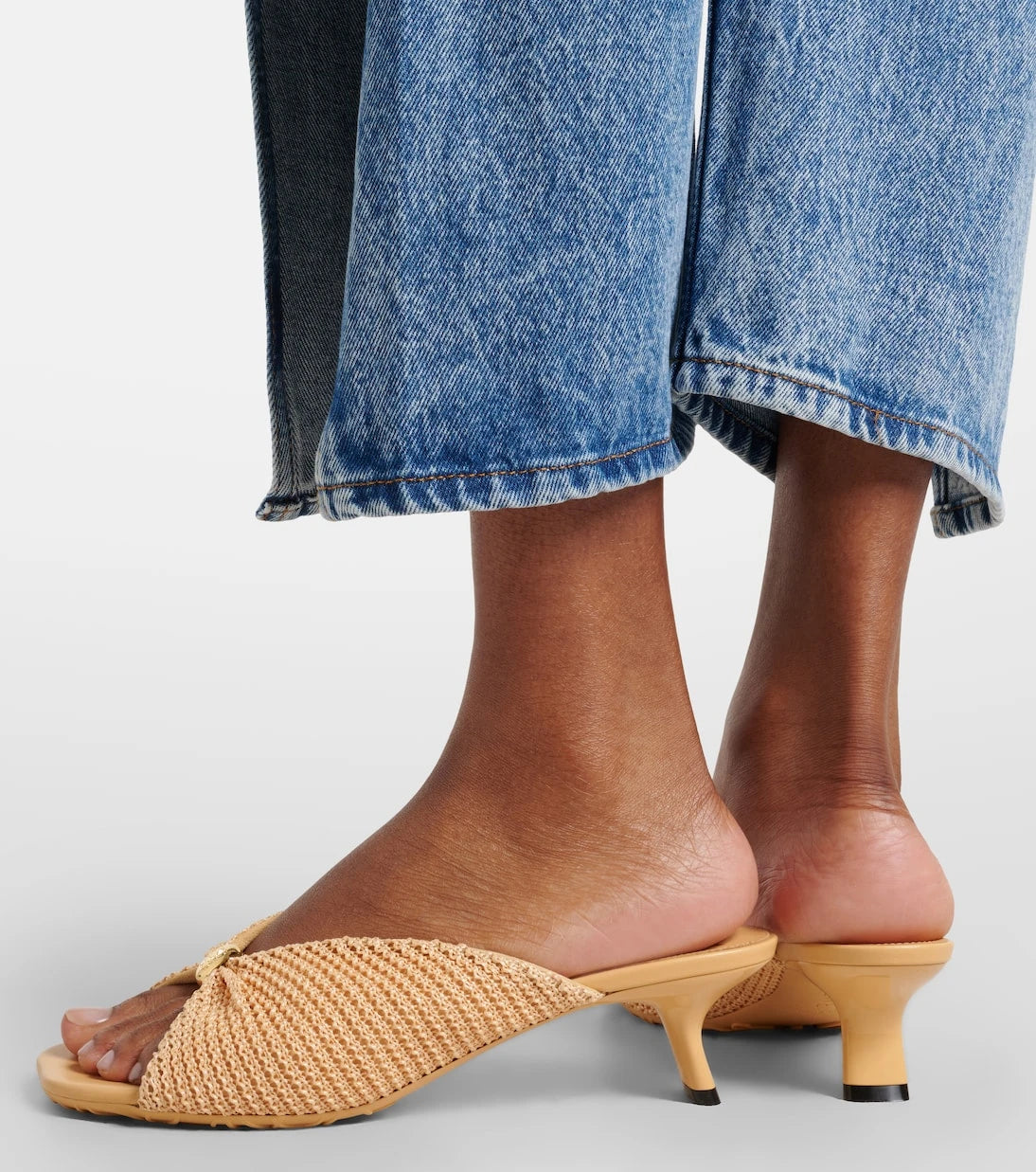 Loewe - Paula's Ibiza Pebble Soft mules