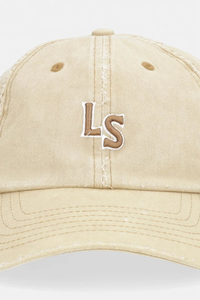 Памучна шапка с козирка Levi's LS MONOGRAM