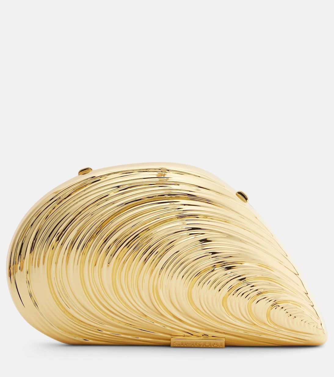 Simkhai - Bridget metal shell clutch