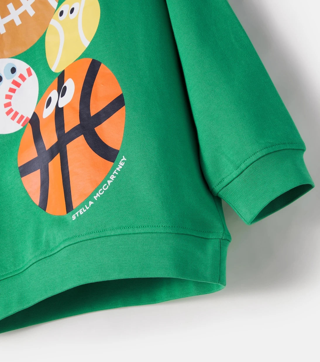 Stella McCartney Kids - Printed cotton fleece sweatshirt