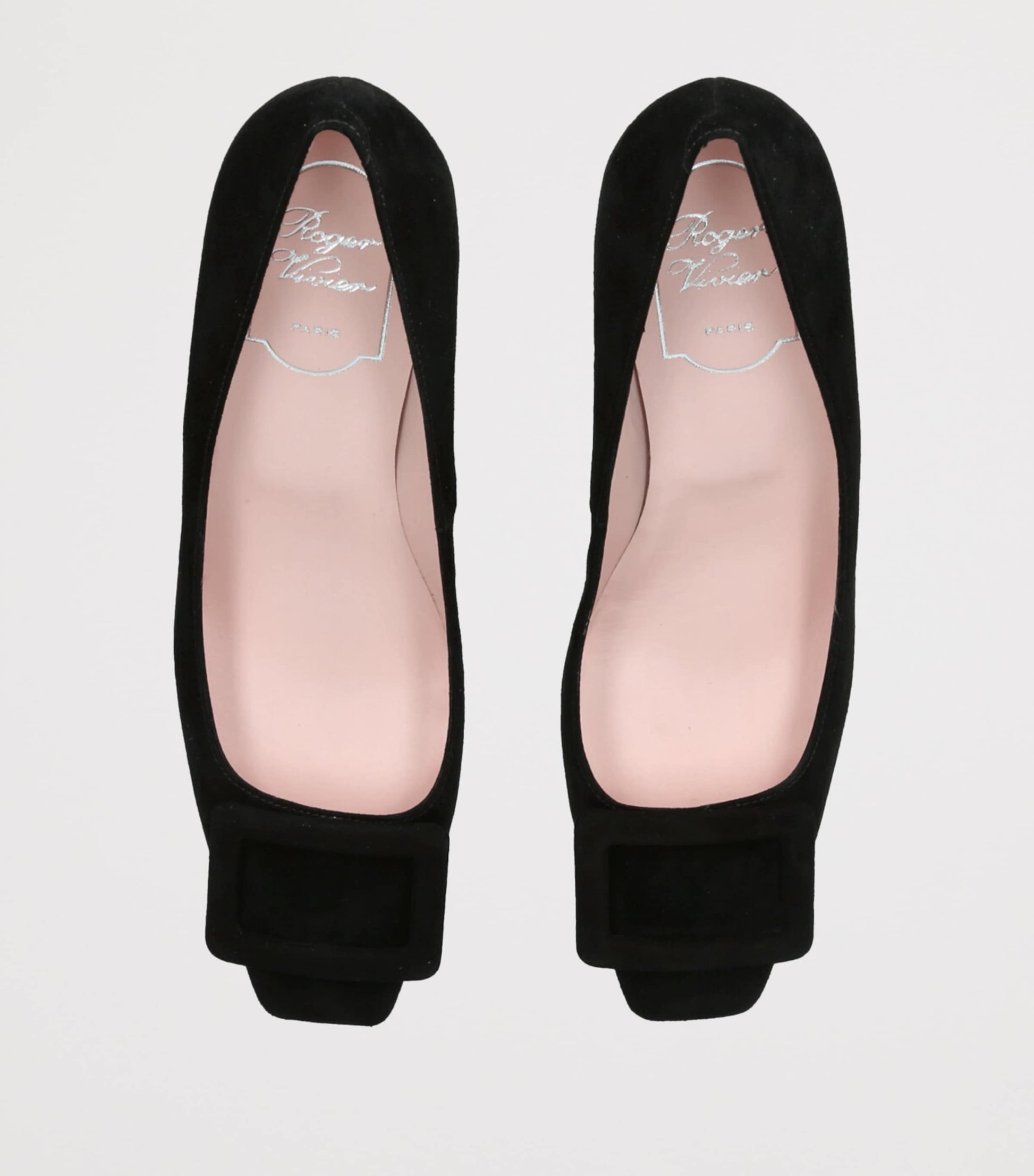 Suede Trompette Pumps 70