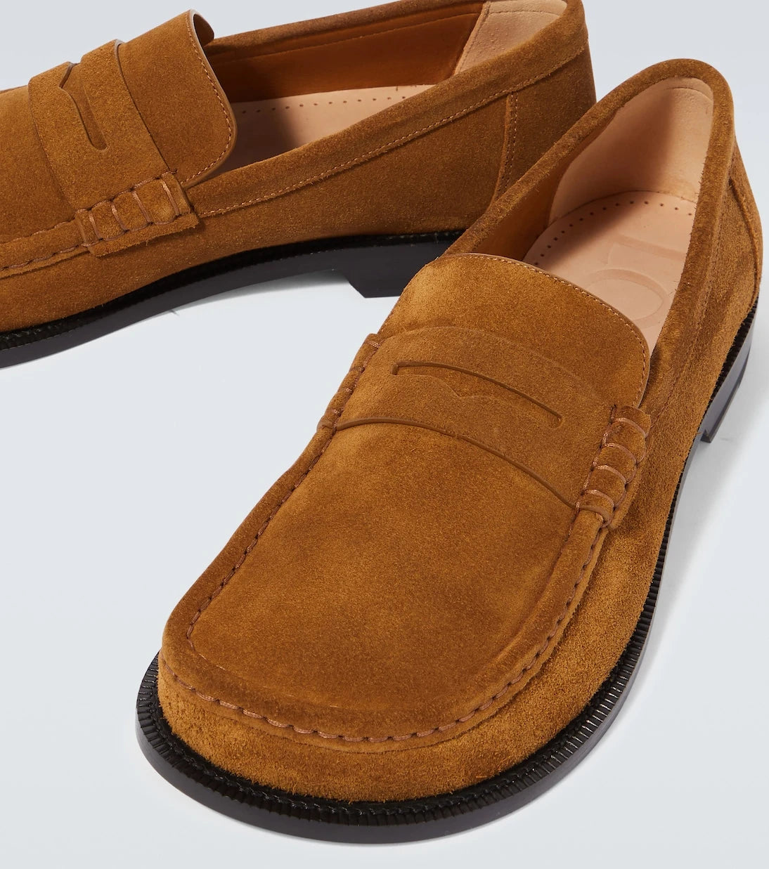 Loewe - Campo suede loafers