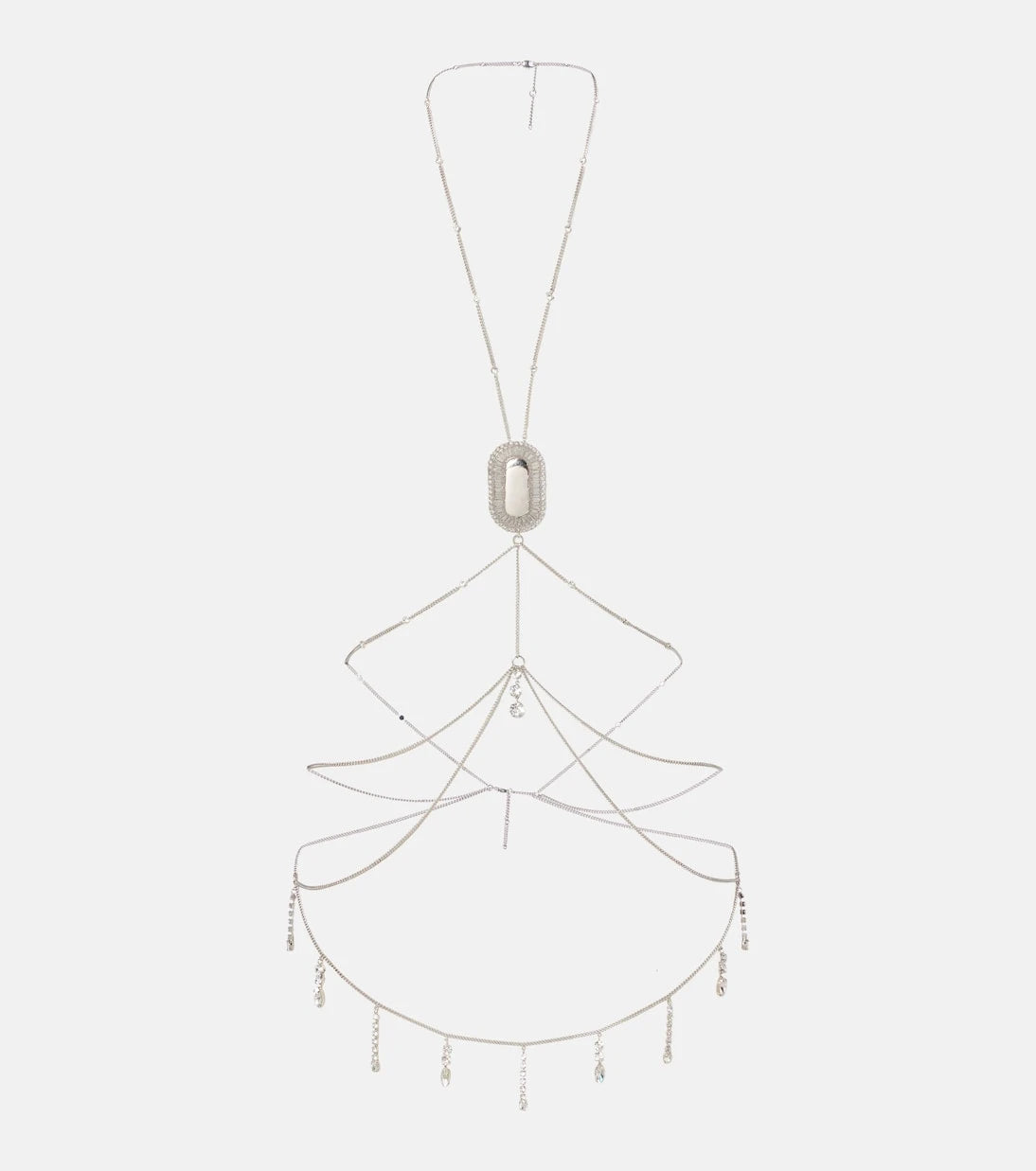 Rabanne - Crystal-embellished body chain