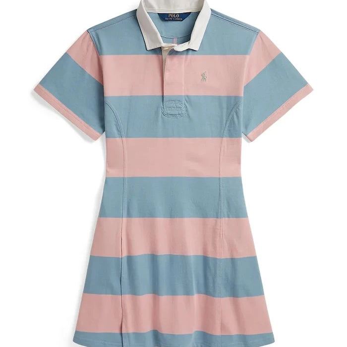 Polo Ralph Lauren разкроена рокля от памук