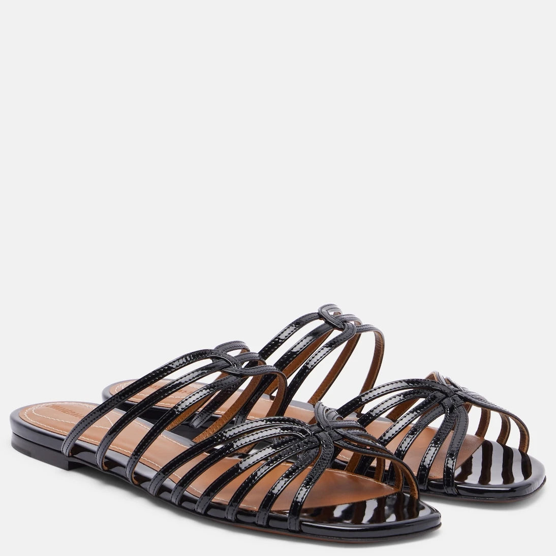 Zimmermann - Aura patent leather sandals