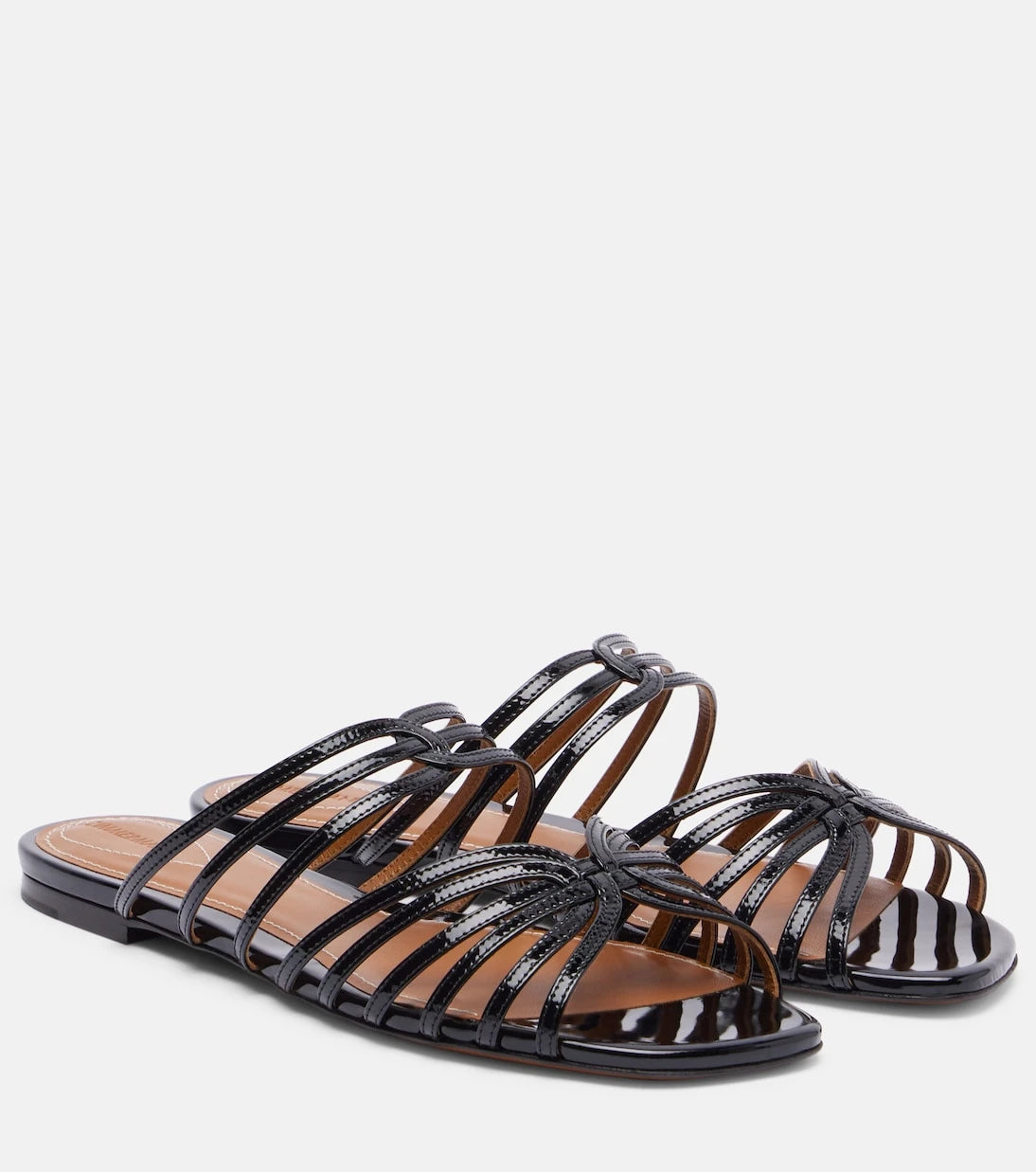 Zimmermann - Aura patent leather sandals