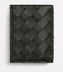 Bottega Veneta Leather Intrecciato Weave Wallet