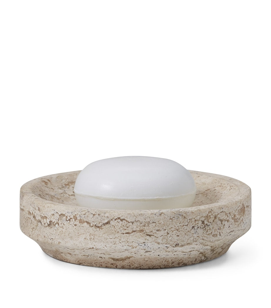 Labrazel Aztec Travertine Soap Dish