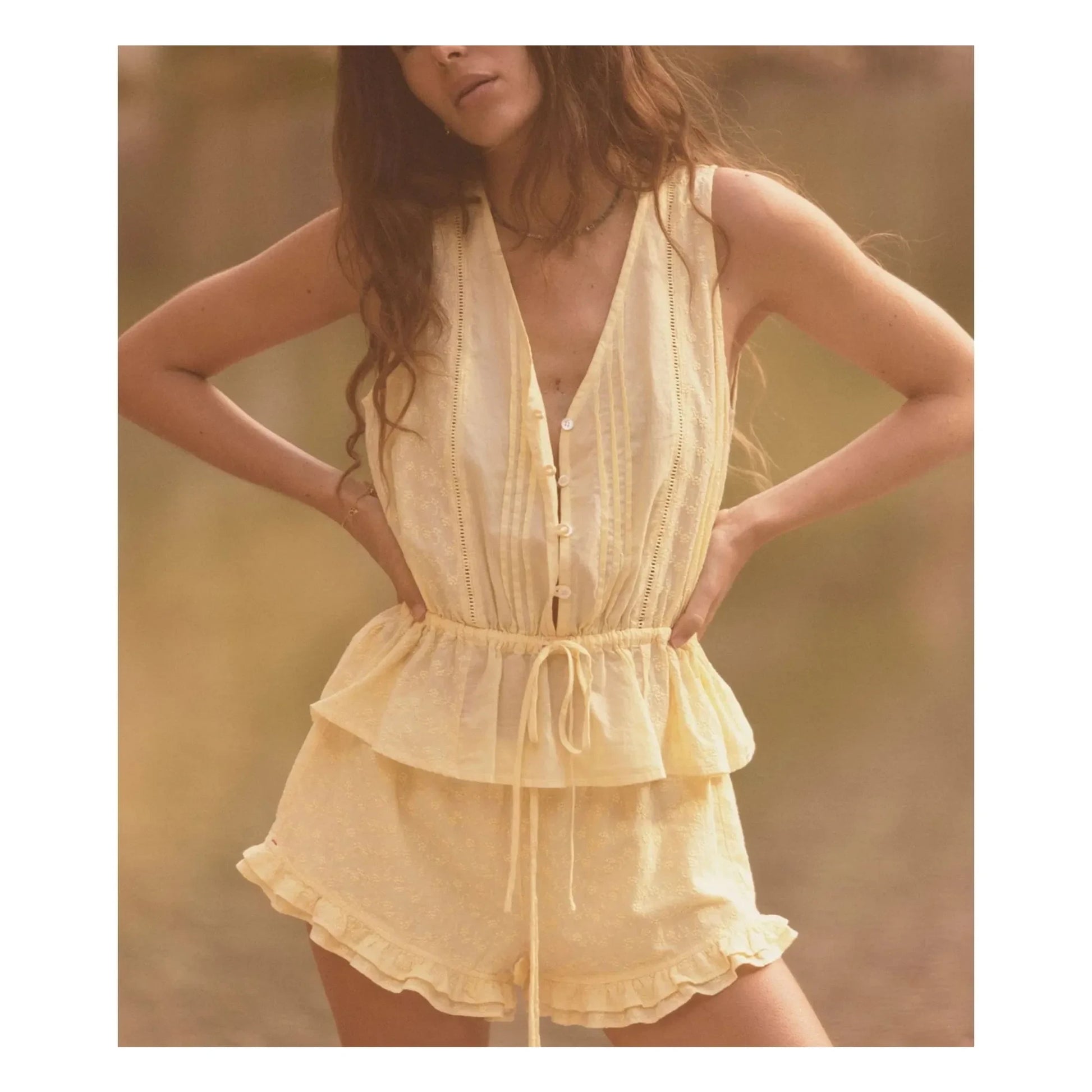 Xirena - Emma Coton Top | Yellow