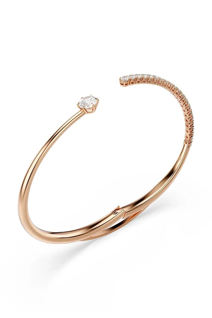 Swarovski kadın altın kaplama zirkon MATRIX bileklik