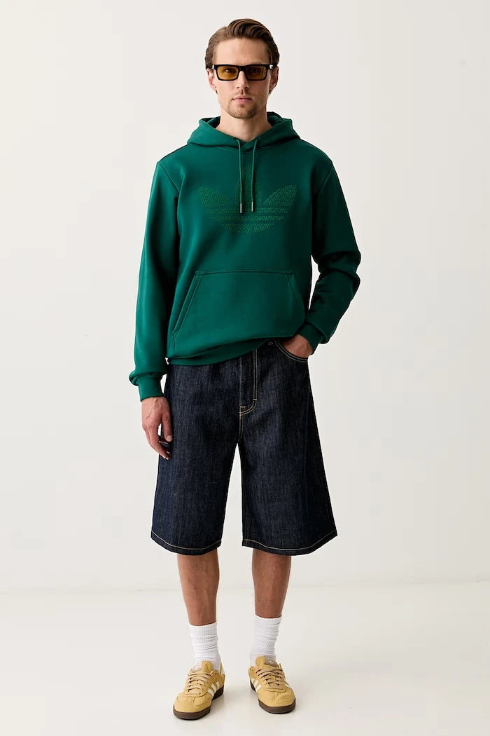 adidas Originals erkek pamuklu kapüşonlu sweatshirt MONOGRAM HD