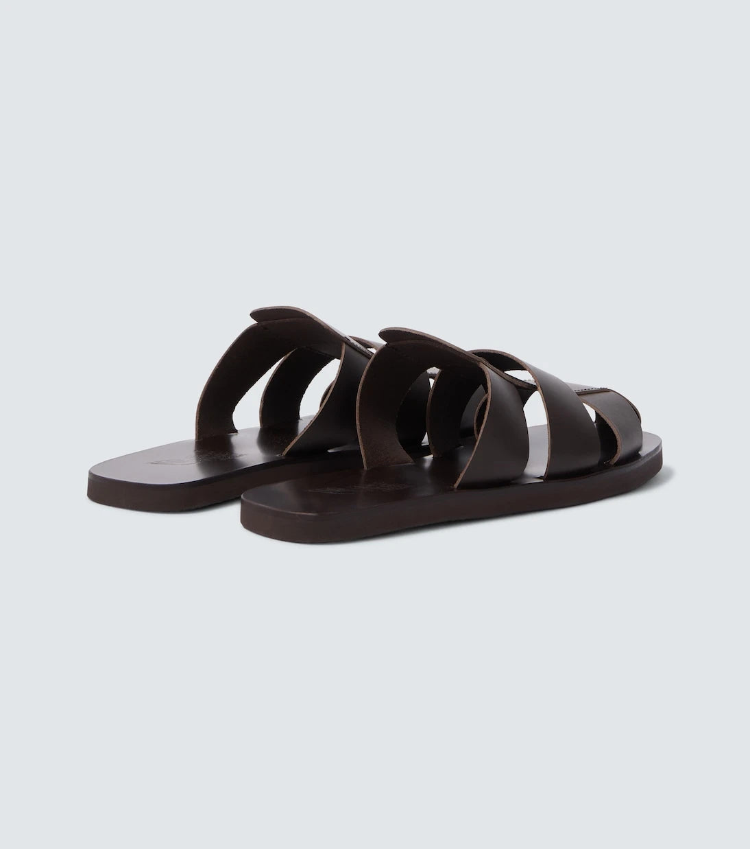 Ancient Greek Sandals - Andreas leather fisherman sandals
