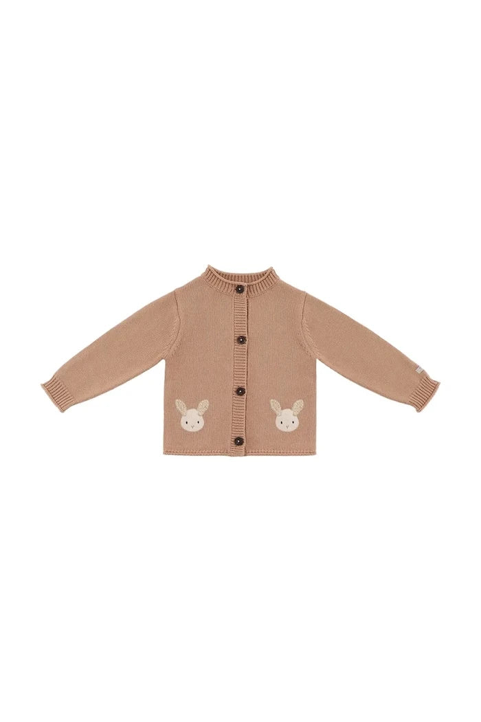 Bebek Pamuklu Yelek Donsje Danta Cardigan Fluffy Bunny