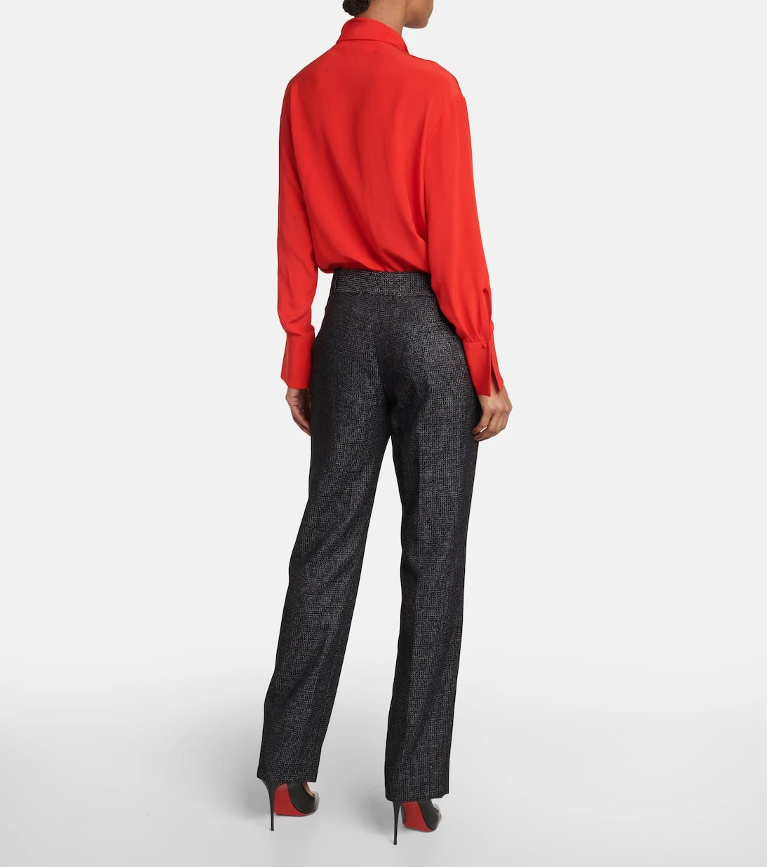 Blazé Milano - Percheron high-rise wool-blend pants
