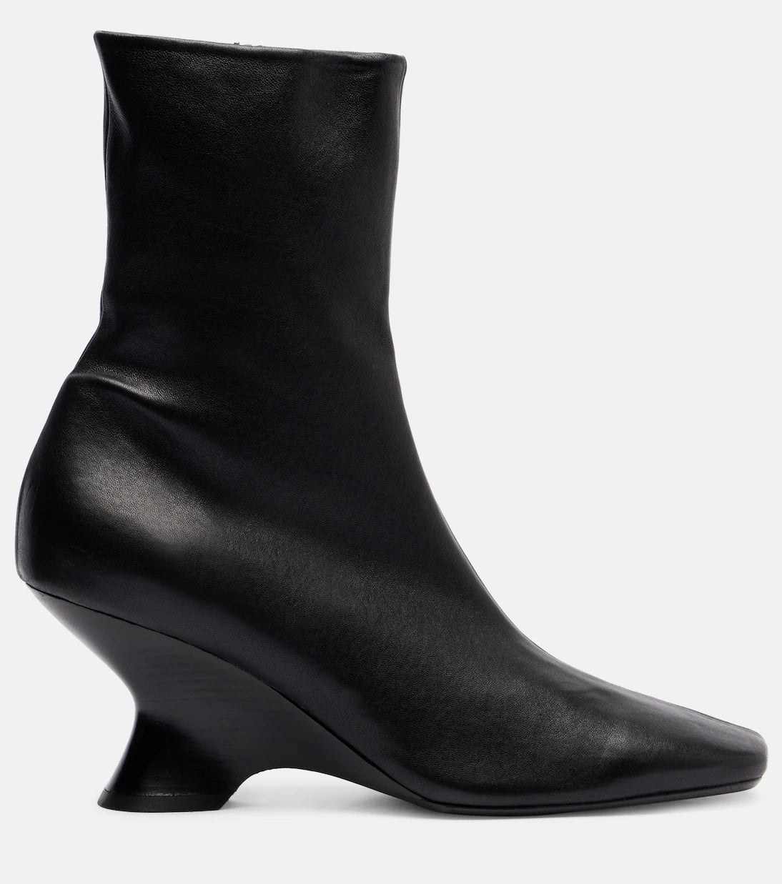 Dries Van Noten - 75 leather ankle boots