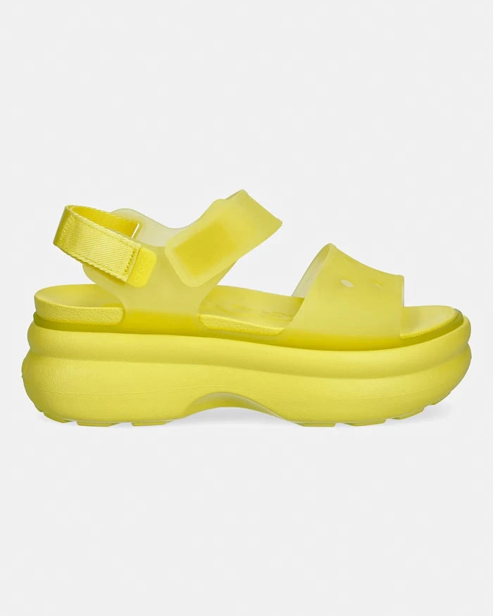Crocs Kadın Platform Sandalet Soho Frosted Y Strap Sandal