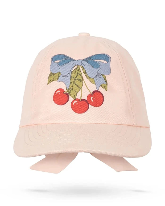 Konges Sløjd FRANKIE BOW CAP GOTS çocuk pamuklu siperlikli şapka