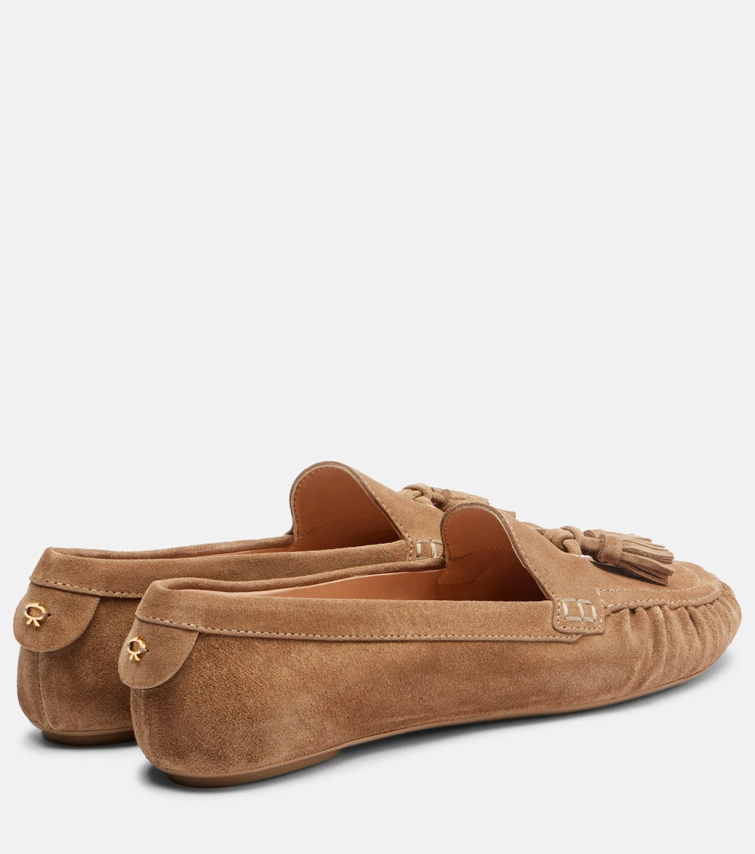 Gianvito Rossi - Théa tasseled suede loafers