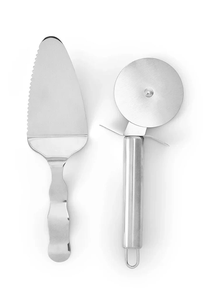 Printworks The Essentials Pizza Servis Bıçağı ve Spatulası