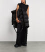 Rick Owens Black Down Turtle Puffer Jacket