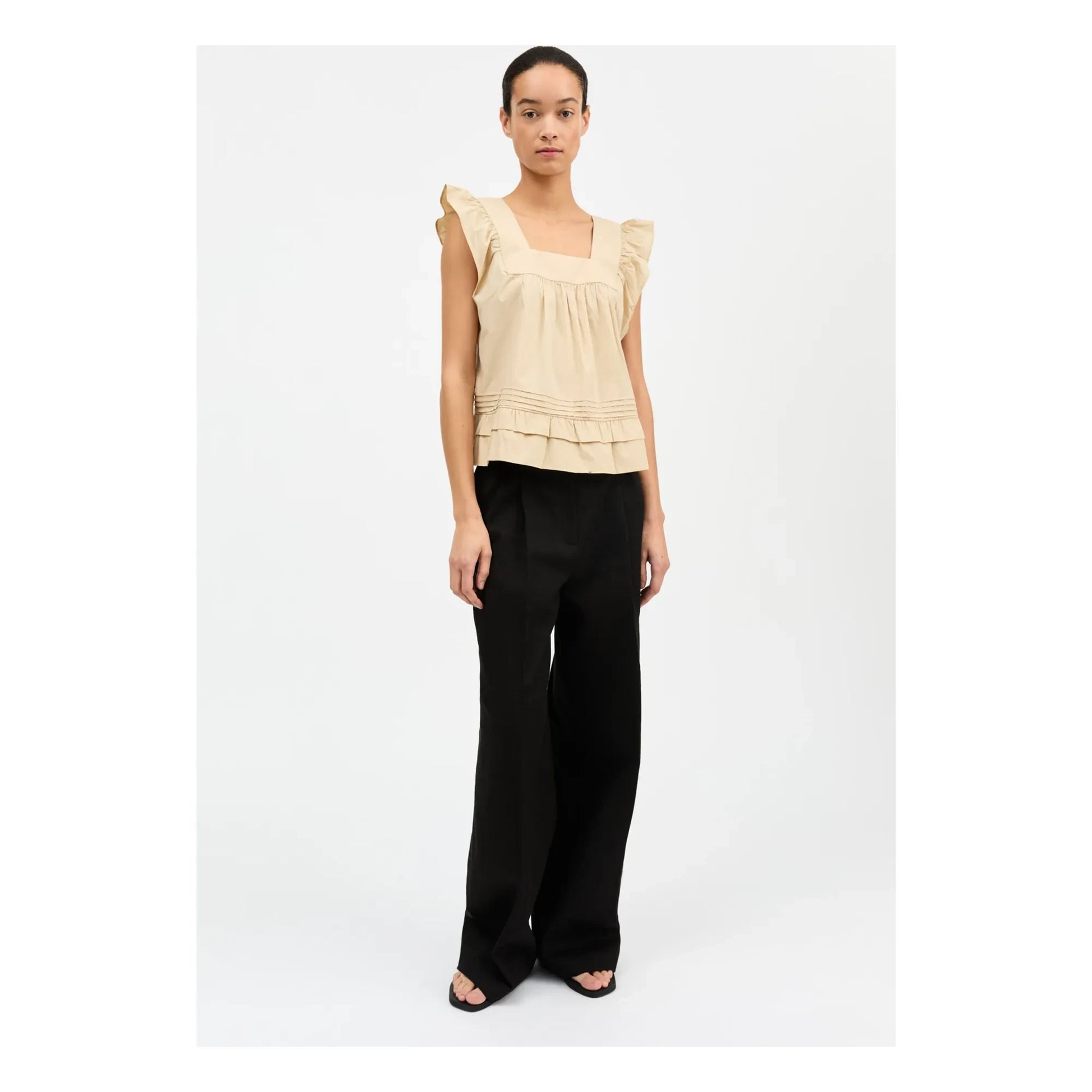 Skall Studio - Top Alice Coton | Sand