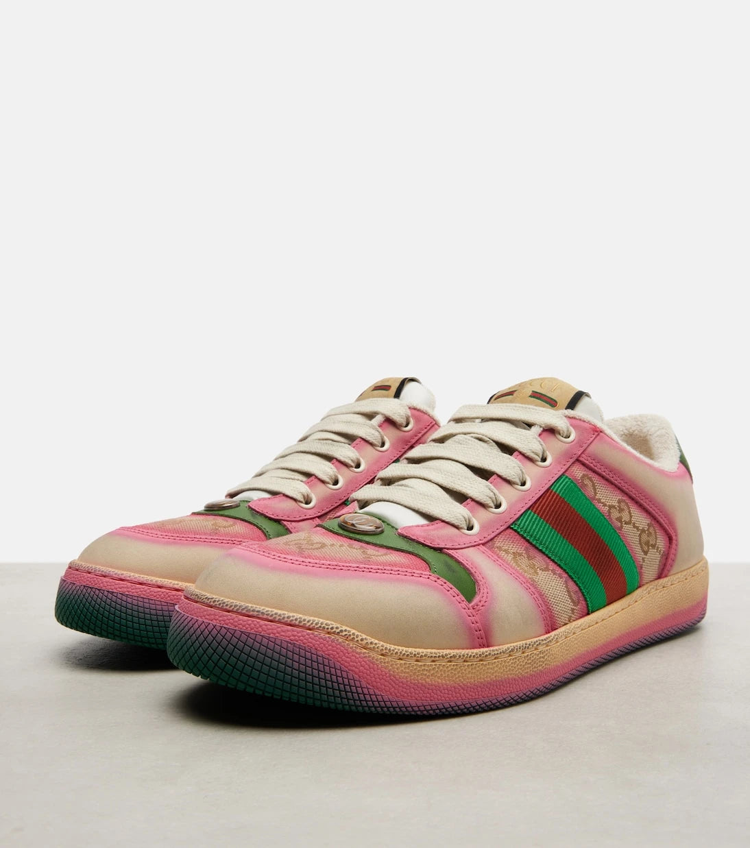 Gucci - Screener ombré leather sneakers
