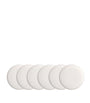 Set of 6 Porcelain Afina Flat Plates (27cm)
