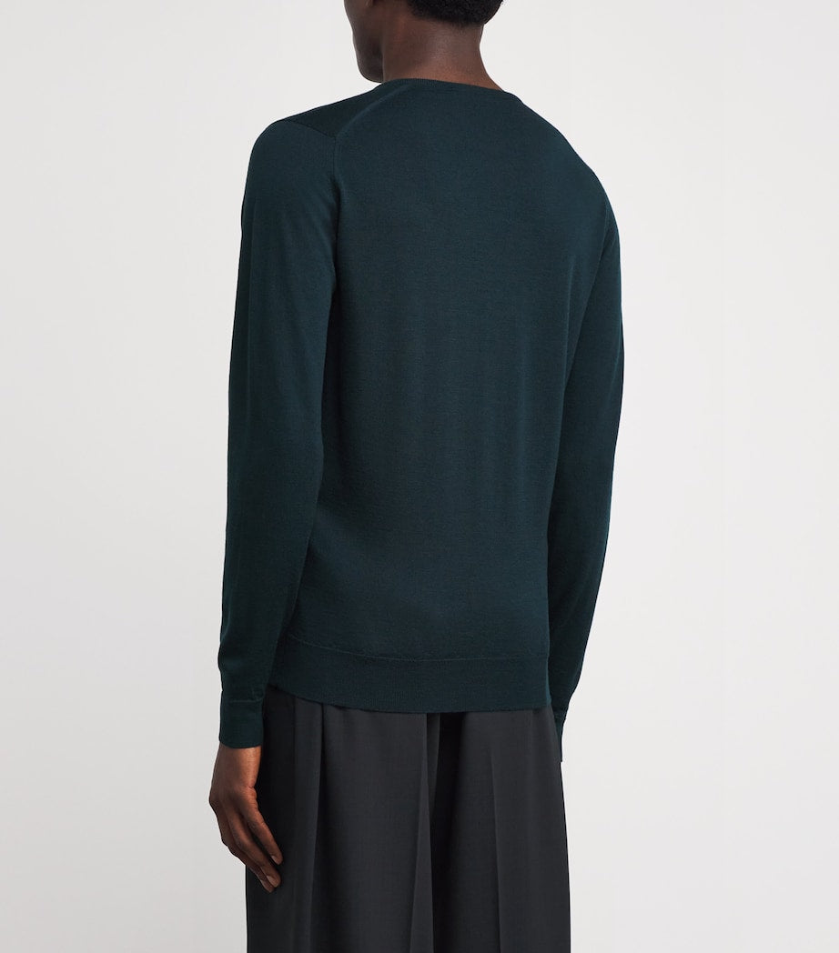 Merino Wool V-Neck Sweater