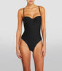 Moulded Underwire Thong Bodysuit ONYX