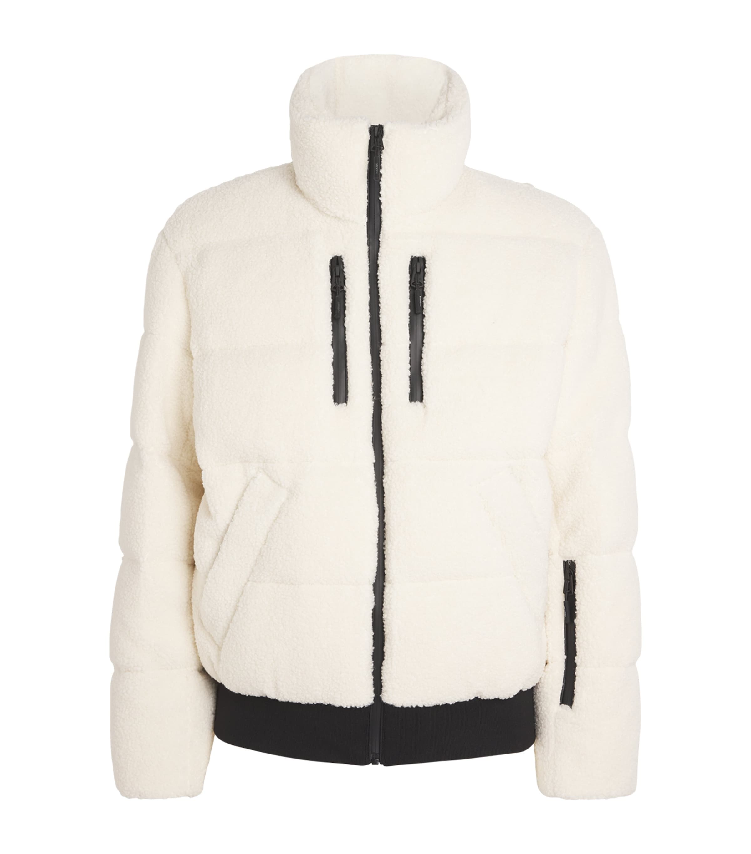 Fleece Shepard Down Teddy Jacket