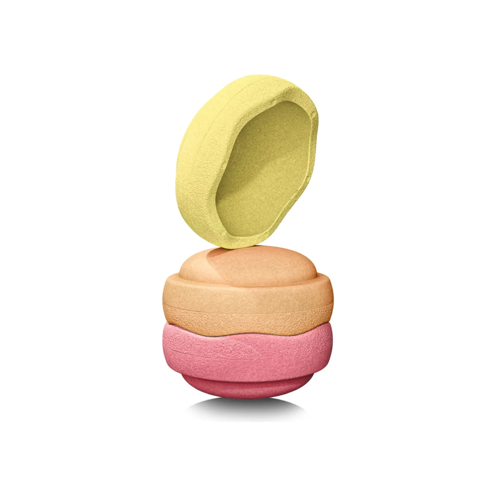 Stapelstein - Original warm pastel | Pastel