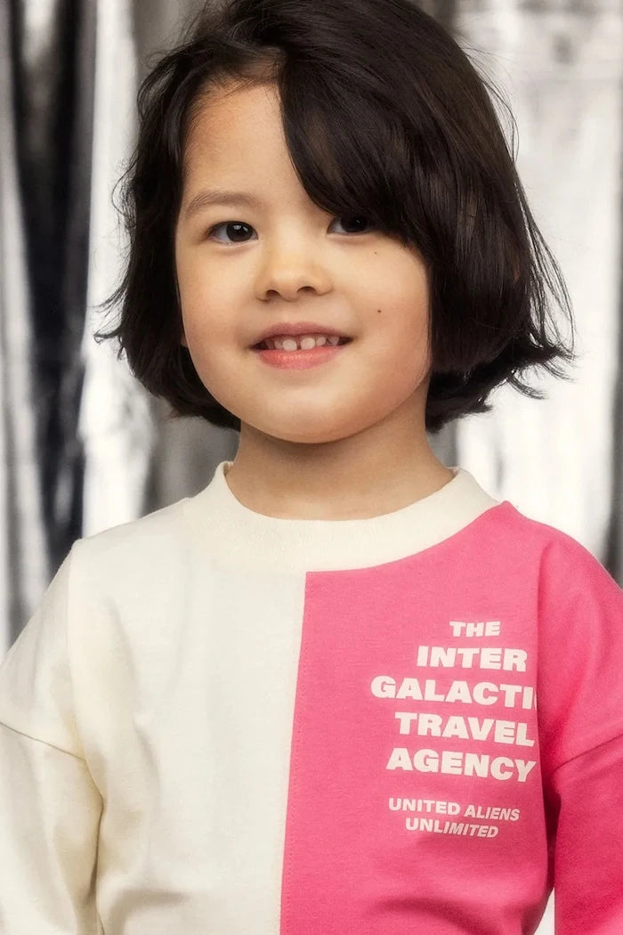 Mini Rodini Çocuk Pamuklu Tişört Travel agency