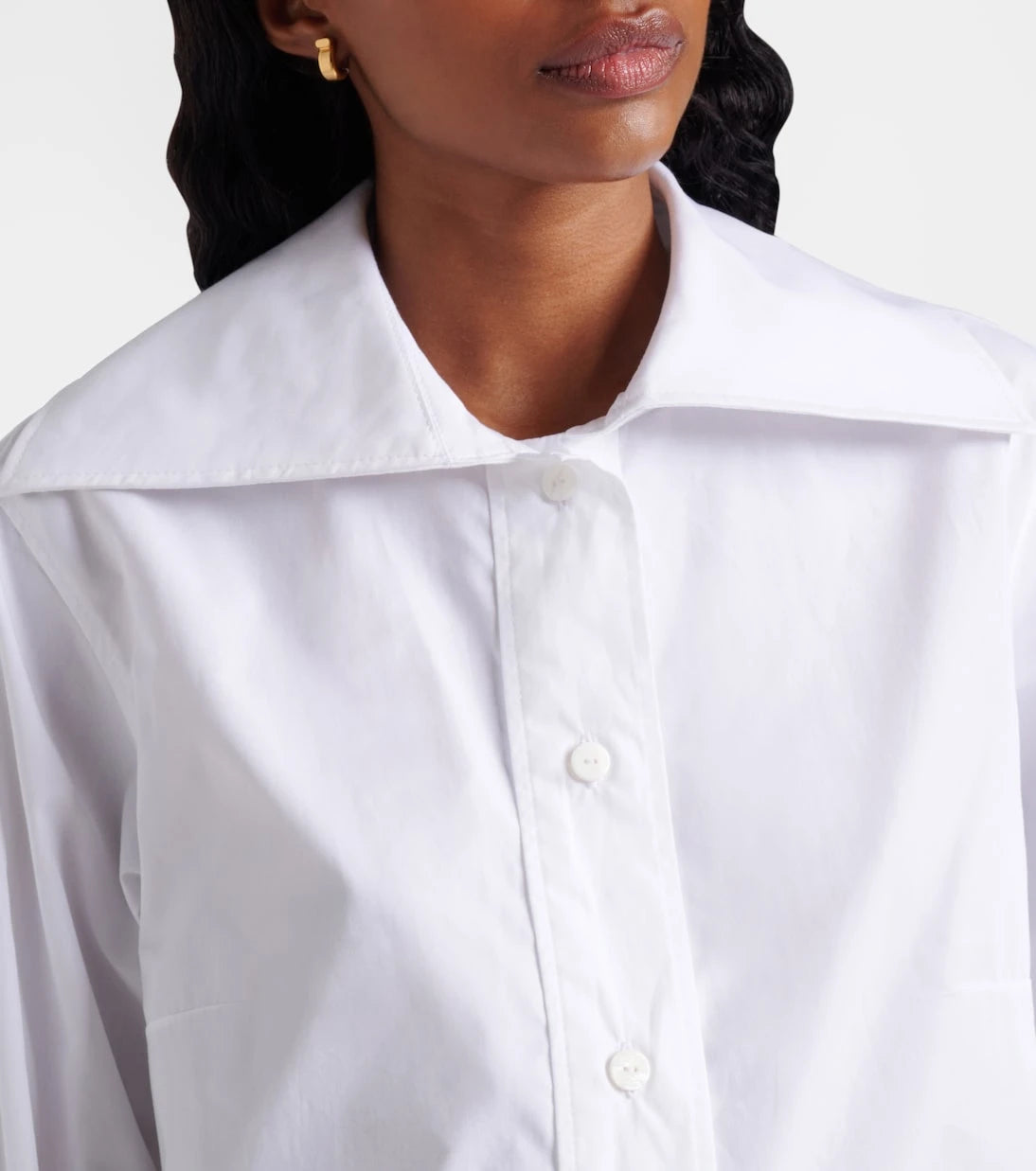 Patou - Violin cotton poplin shirt