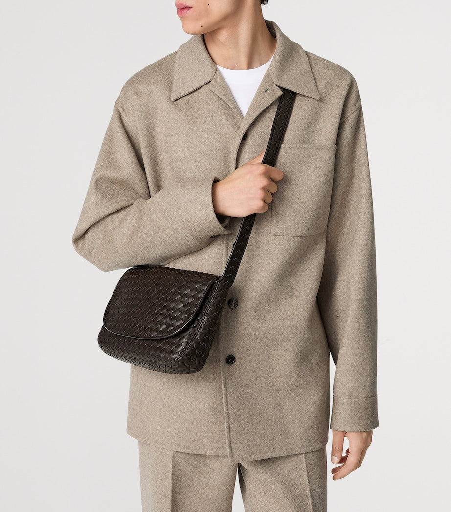 Lambskin Veneto Messenger Bag