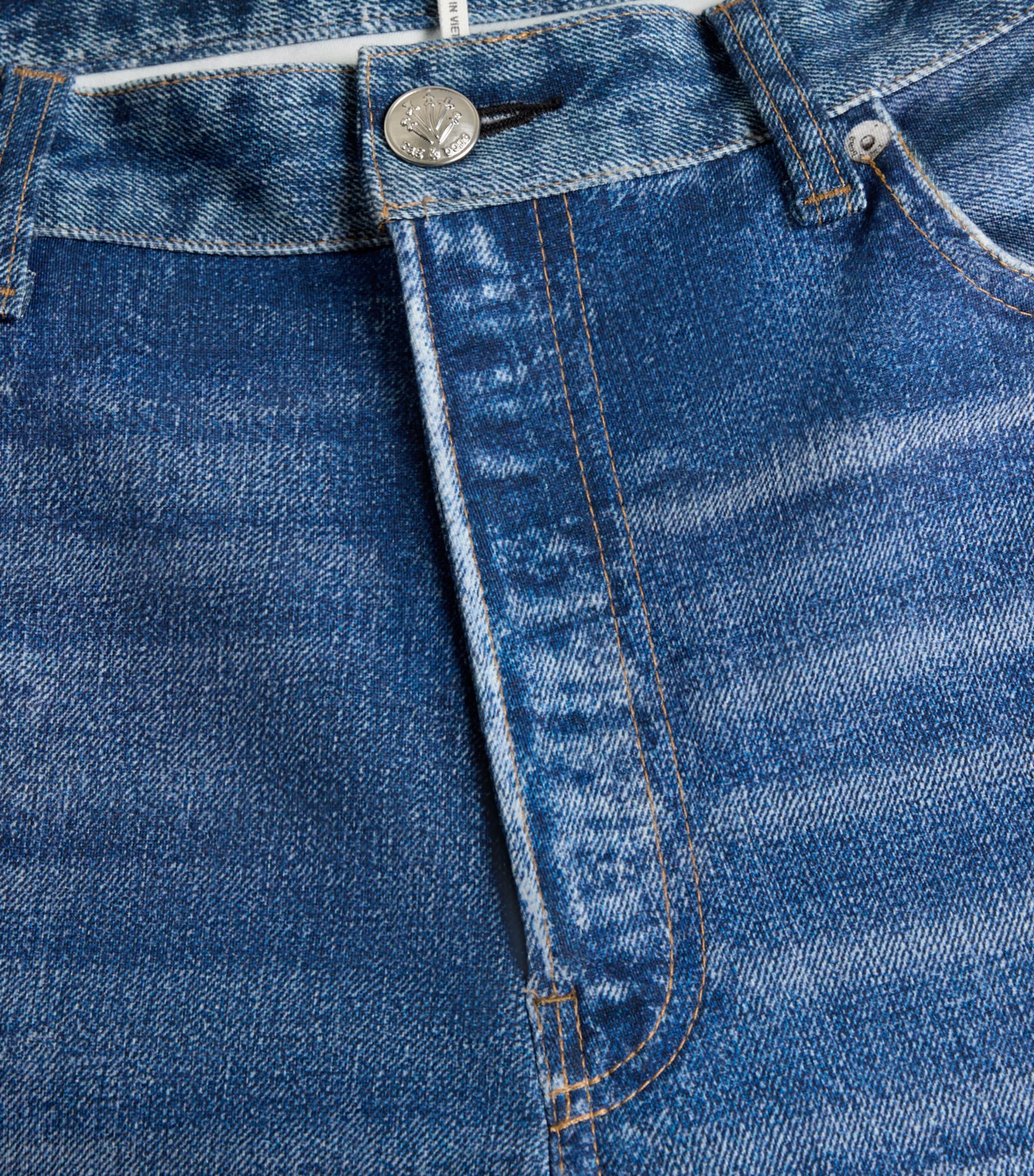 Rag & Bone Blue Miramar Kaia Shorts