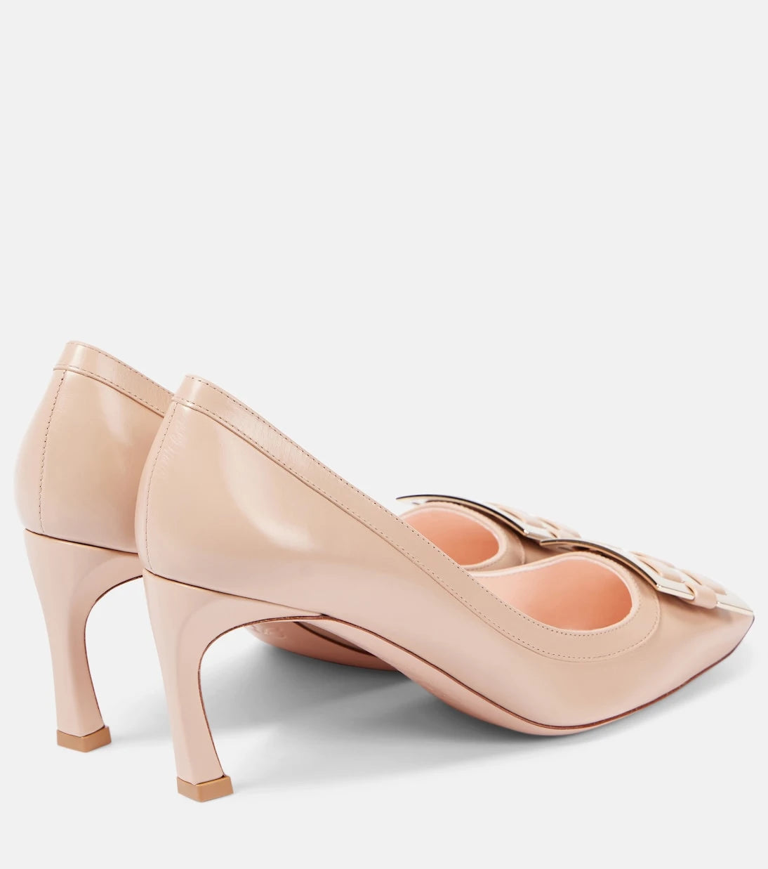 Roger Vivier - حذاء "Trompette 70" من الجلد بكعب عالٍ