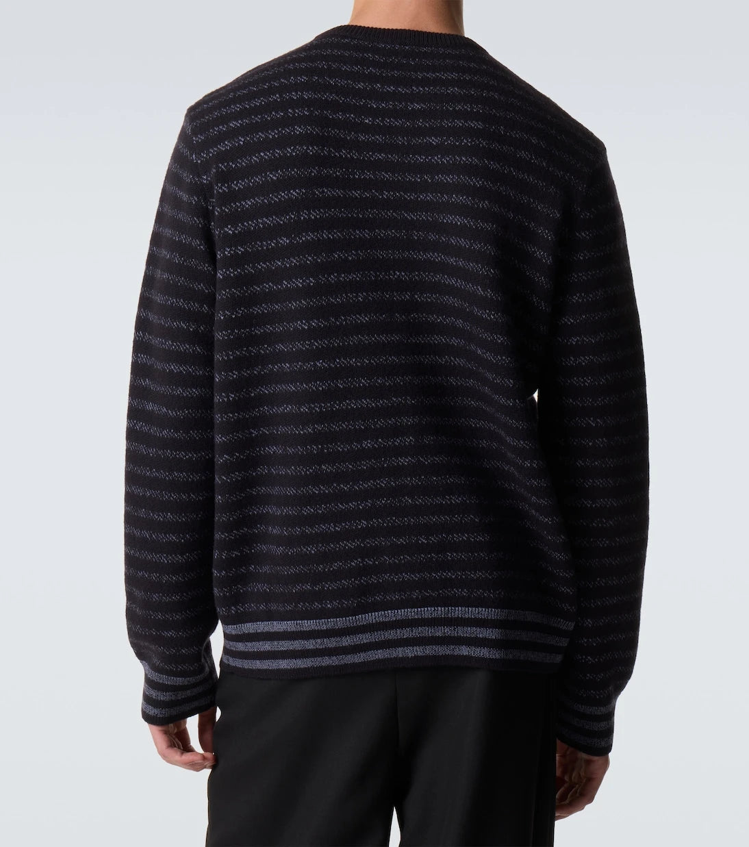 Loewe - Anagram striped wool sweater
